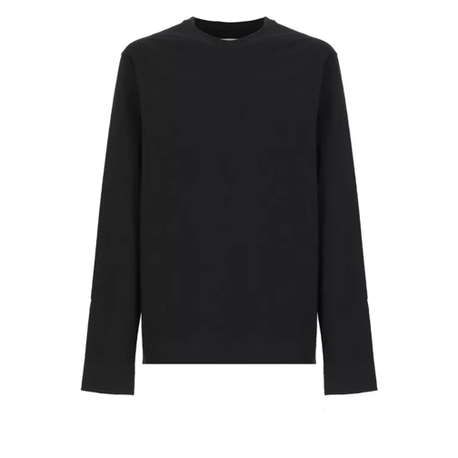 Jil Sander Cotton T-Shirt Black 