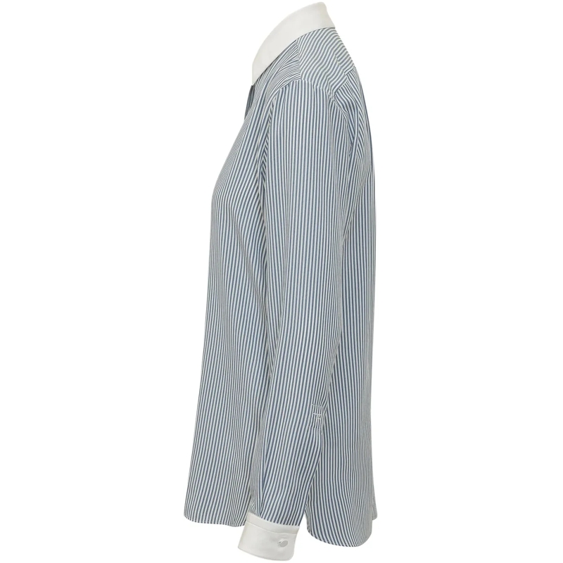 Tom Ford Chemisier Camicia a Righe hellblau(Image 3)