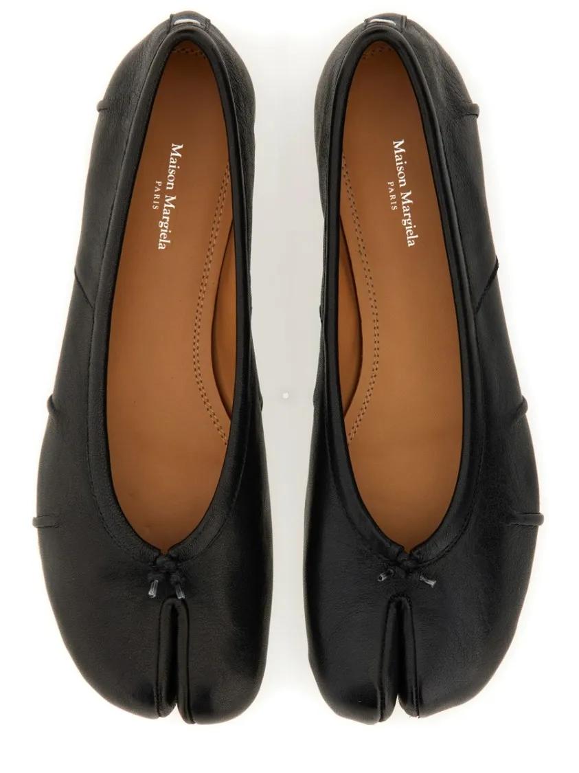 Thumbnail - Ballerina Tabi Flats - Gr. 38 (EU) - in Schwarz