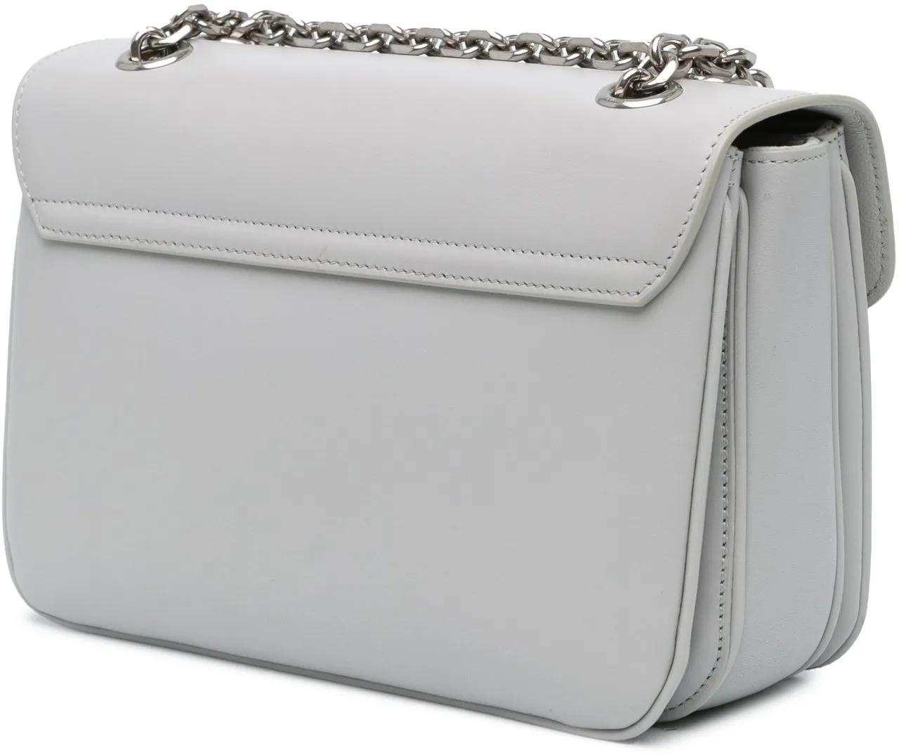 Celine Shoppers Medium Leather C Bag in grijs