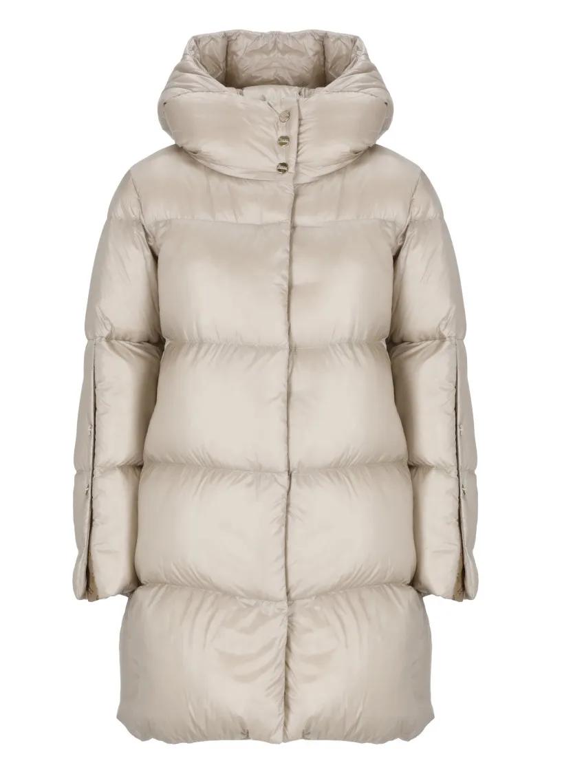 Herno - Quilted Down Jacket - Größe 38 - beige