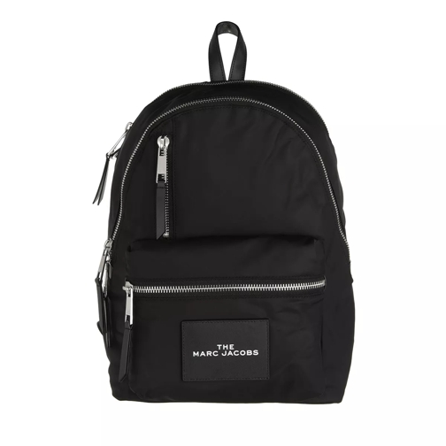 Marc Jacobs The Zipper Backpack Nylon Black/Red Rucksack