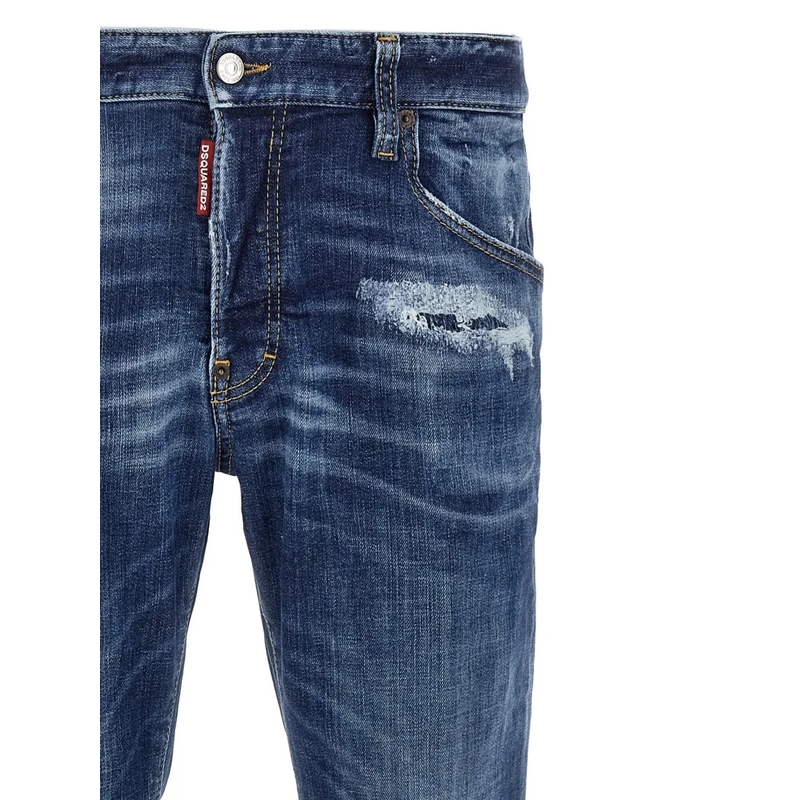 Dsquared2 Jeans Skater' Jeans Blue(Image 3)