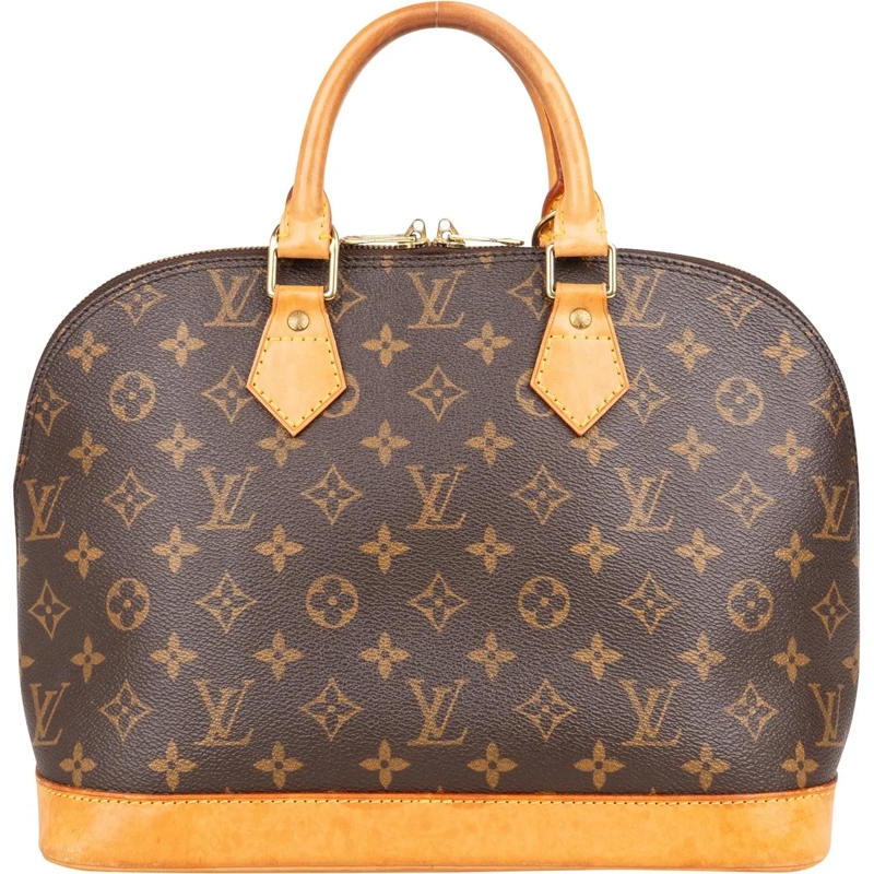 Louis Vuitton Tote Louis Vuitton Canvas Monogram Alma PM Handbag braun
