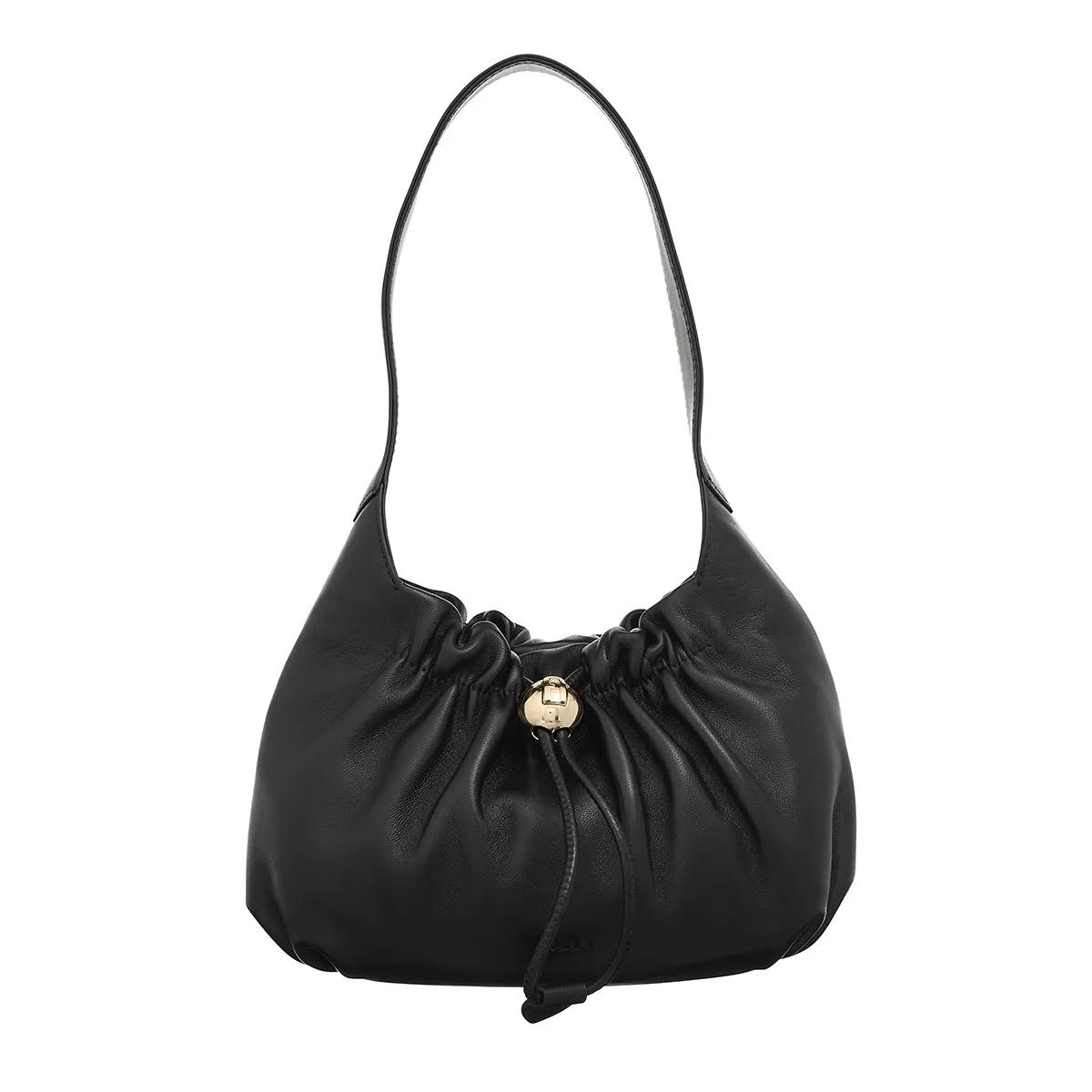 Furla Hobo Bag - Furla Nido Mini Shoulder Bag - Gr. unisize - in Schwarz - für Damen