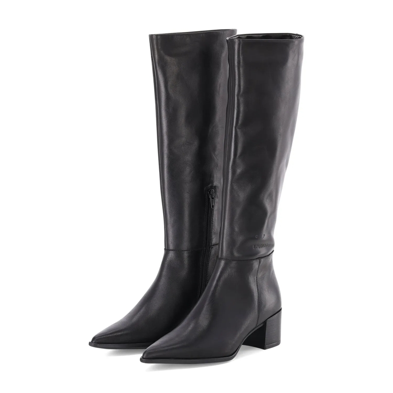 Copenhagen Schnürschuhe Stiefel CPH299 aus Leder schwarz