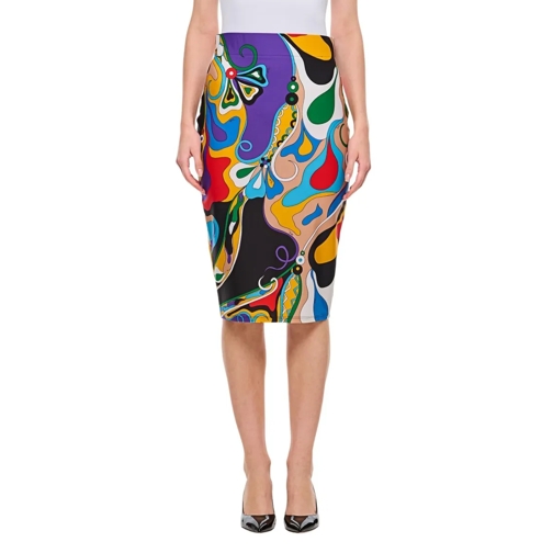 Pucci Jupes midi Lycra Skirt Multicolor