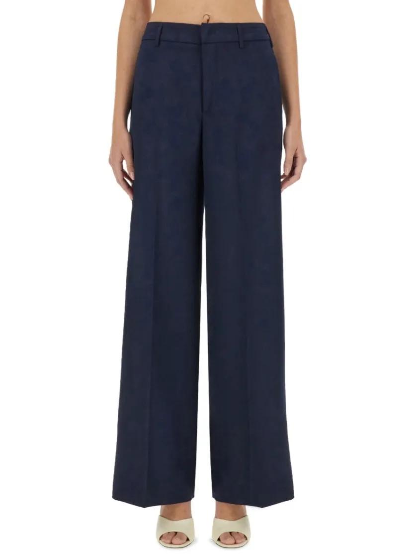 Thumbnail - Pt Torino - "Lorenza" Pants - Größe 42 - blau