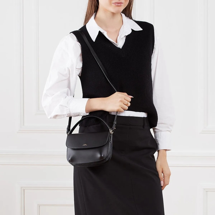 A.P.C. PXAWV F61629 Lzz Black Crossbody Bag