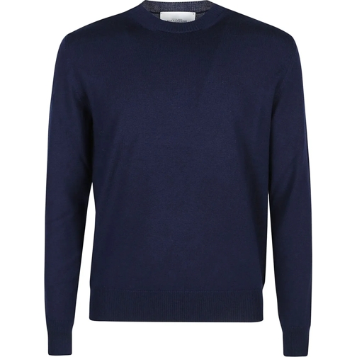 Ballantyne  Plain Sweater Blue blau