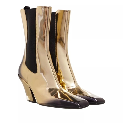 Prada Ankle Boots Leather Platino Stiefelette