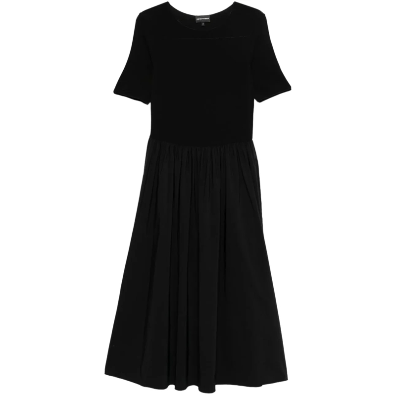 Emporio Armani Maxikleid Dresses Black schwarz