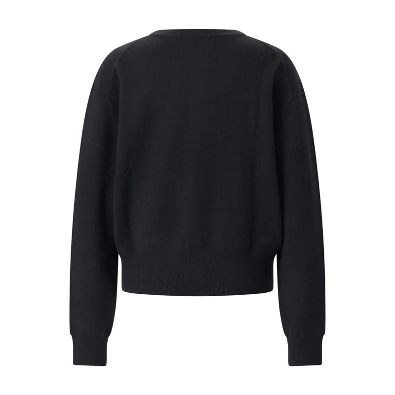 Extreme Cashmere Strickjacke Strickjacke Luce aus Kaschmir-Mix schwarz(Image 2)
