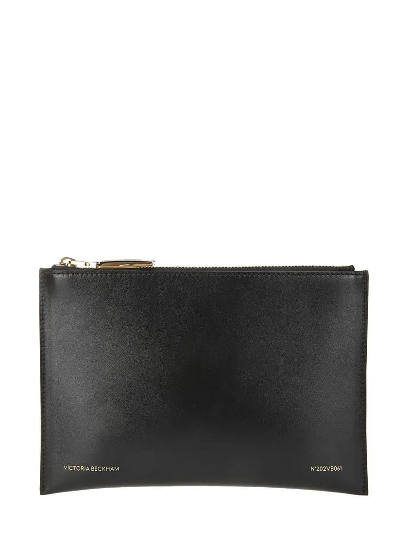 Victoria Beckham Clutches - Women%27s Leather Clutch Bag - Gr. unisize - in Schwarz - für Damen