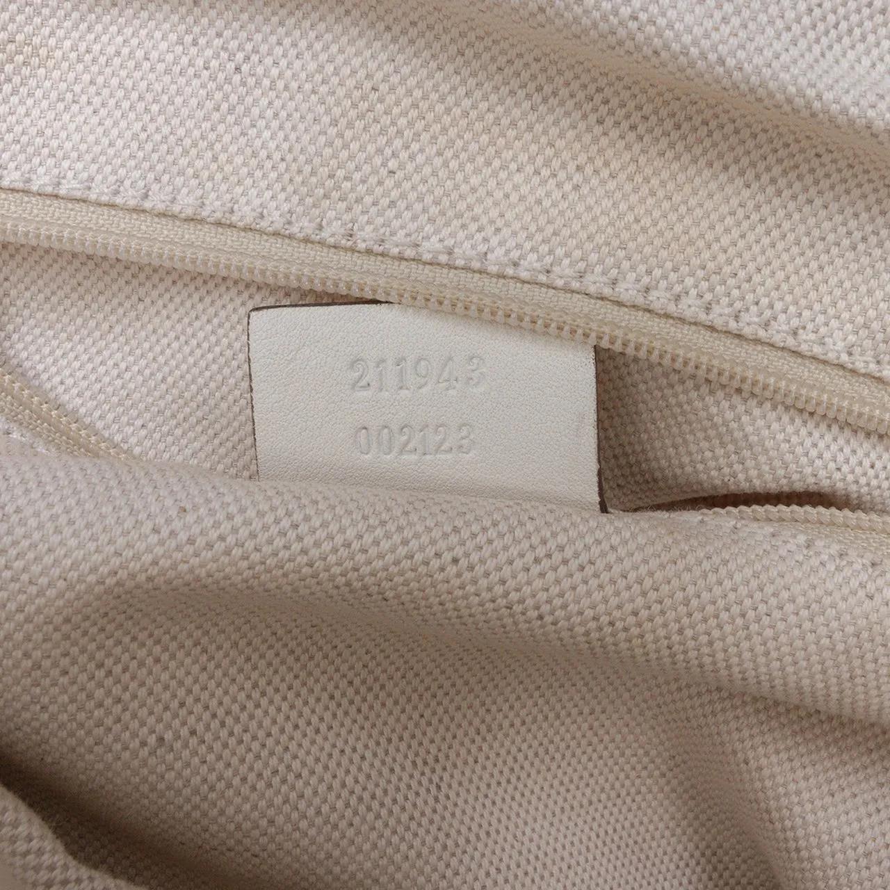 Thumbnail - Gucci Shopper - Large Diamante Raffia Sukey Tote - Gr. unisize - in Weiß - für Damen