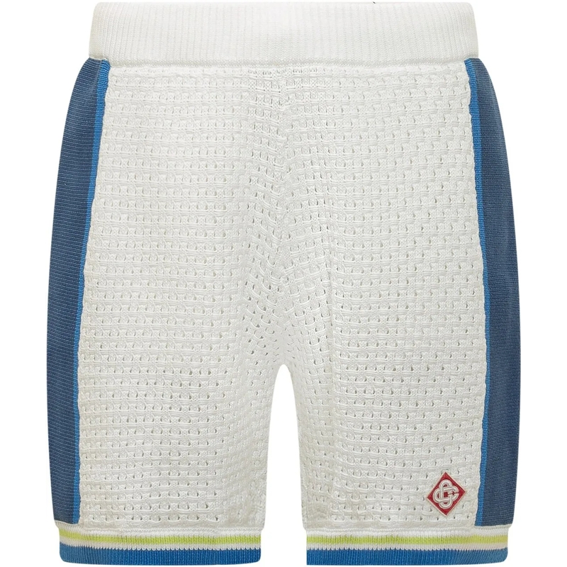 Casablanca Shorts Shorts Crochet weiß