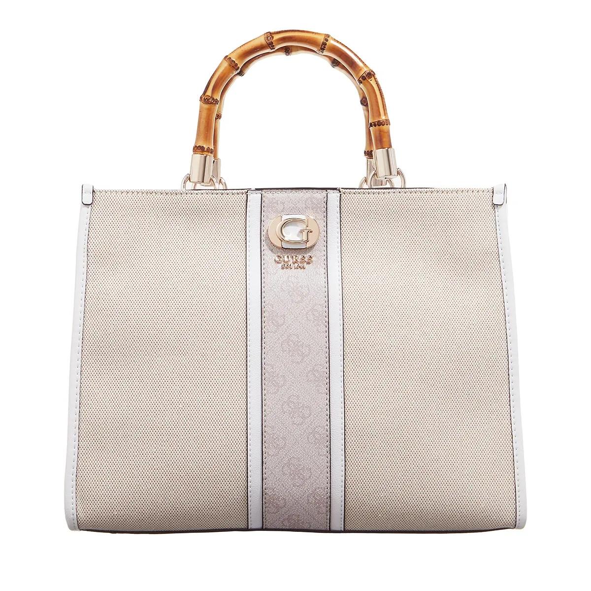 Guess Tote - Kerima Bamboo 2 Cmprtmnt Tote - Gr. unisize - in Beige - für Damen