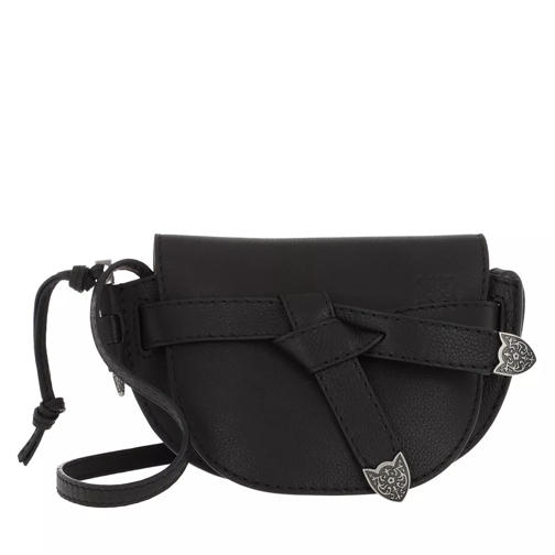 Loewe Gate Western Mini Bag Leather Black Borsetta a tracolla