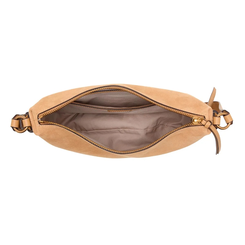 Pinko Hobo Bag Hobo Zip Around Classic Torroncino Sc-Antique Gold(Image 5)
