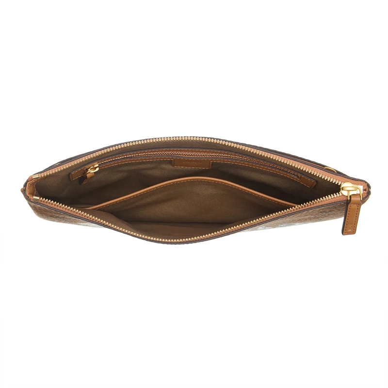 MCM Pochette Visetos Flat Pouch Medium Cognac(Image 4)