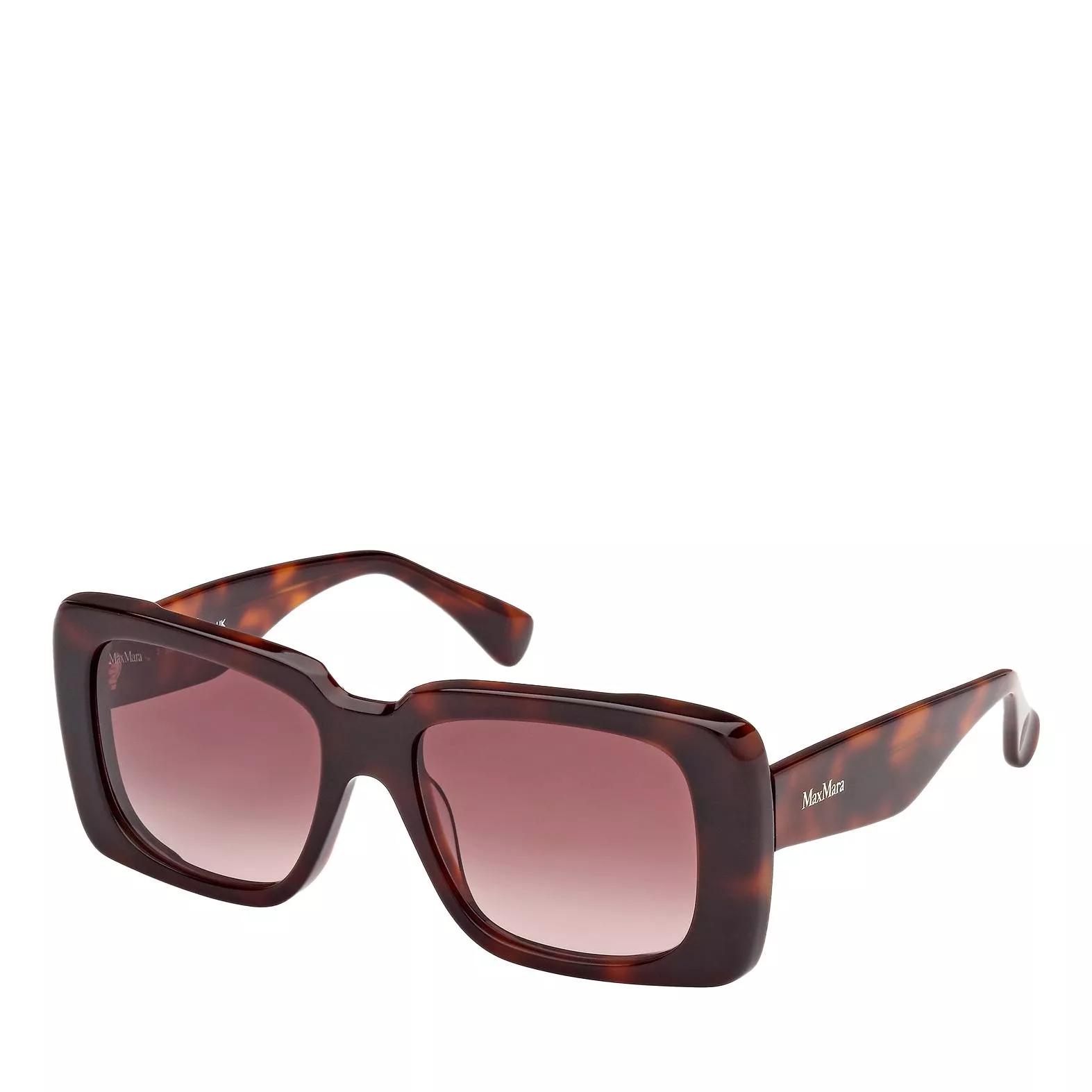 Max Mara Sonnenbrille - Glimpse3 - Gr. unisize - in Dunkelbraun - für Damen