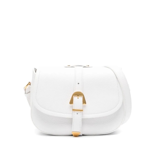 Coccinelle White Leather Bag White Borsa a tracolla