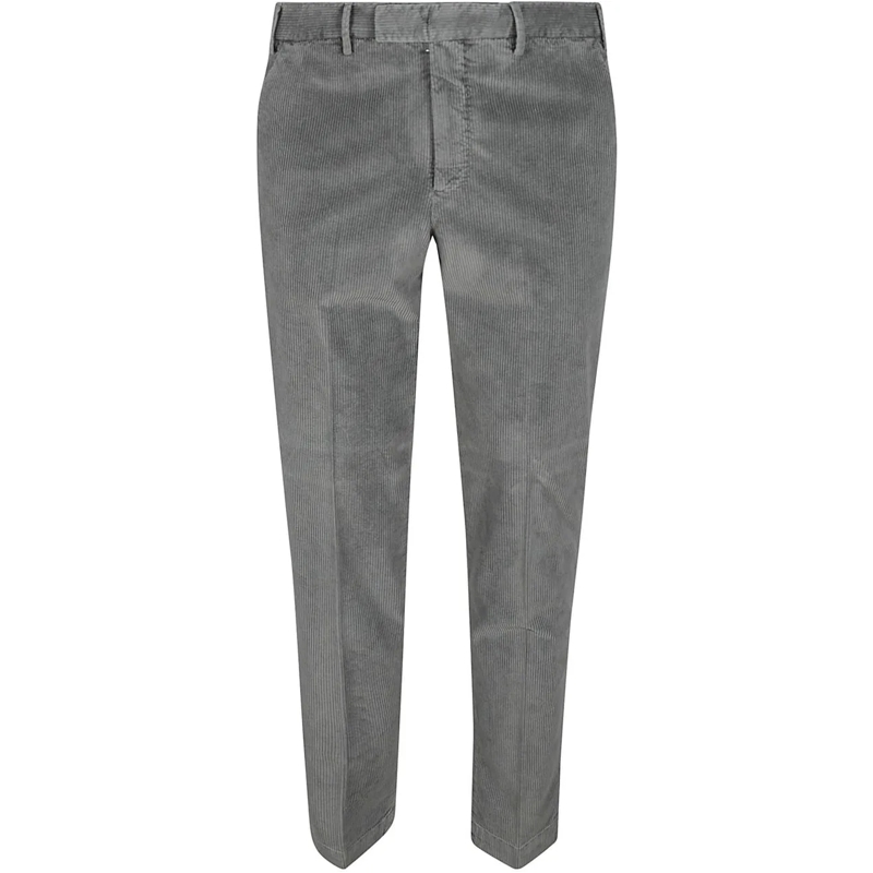 Pt Torino Slim-Fit-Jeans Master Flat Front Pant Grey grau