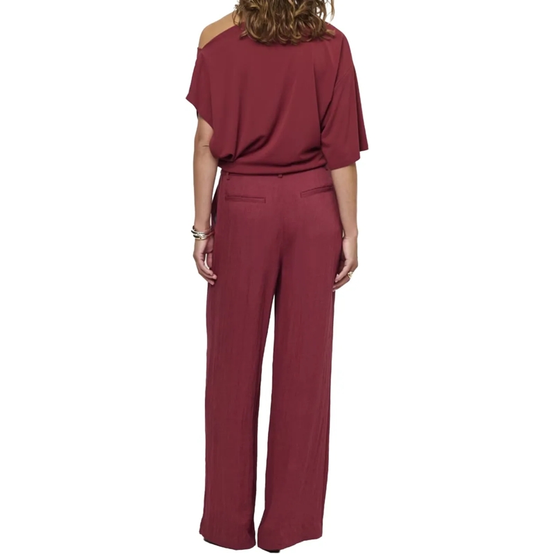 DANTE6 Hose Dante 6 Kenila Wide Leg Pants Pantalons Bordeaux 2 rot(Image 3)
