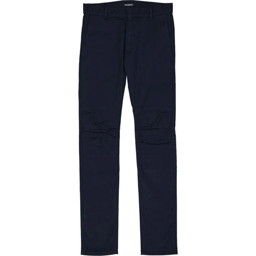 Balmain Freizeithosen Balmain Slim Cotton Pants blau