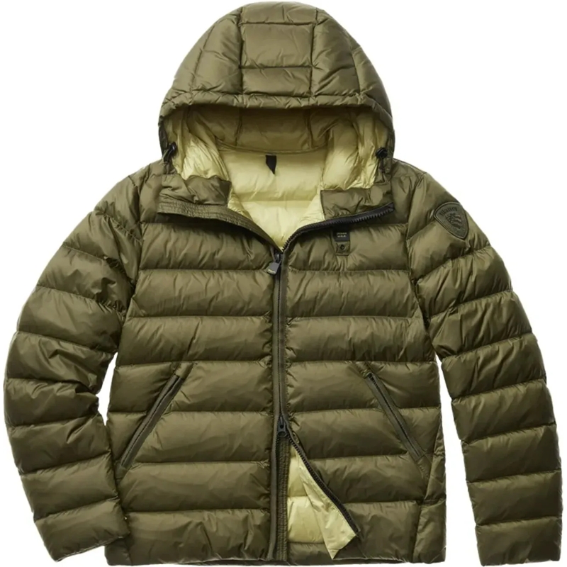 Blauer Daunenjacke Coats Verdebeige mehrfarbig