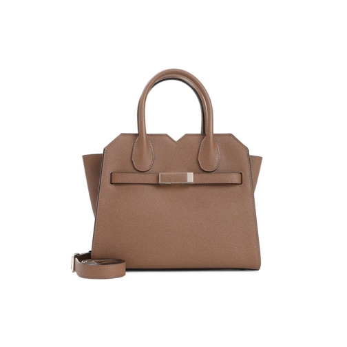 Valextra Milano Mini Handbag Brown Cross body-väskor