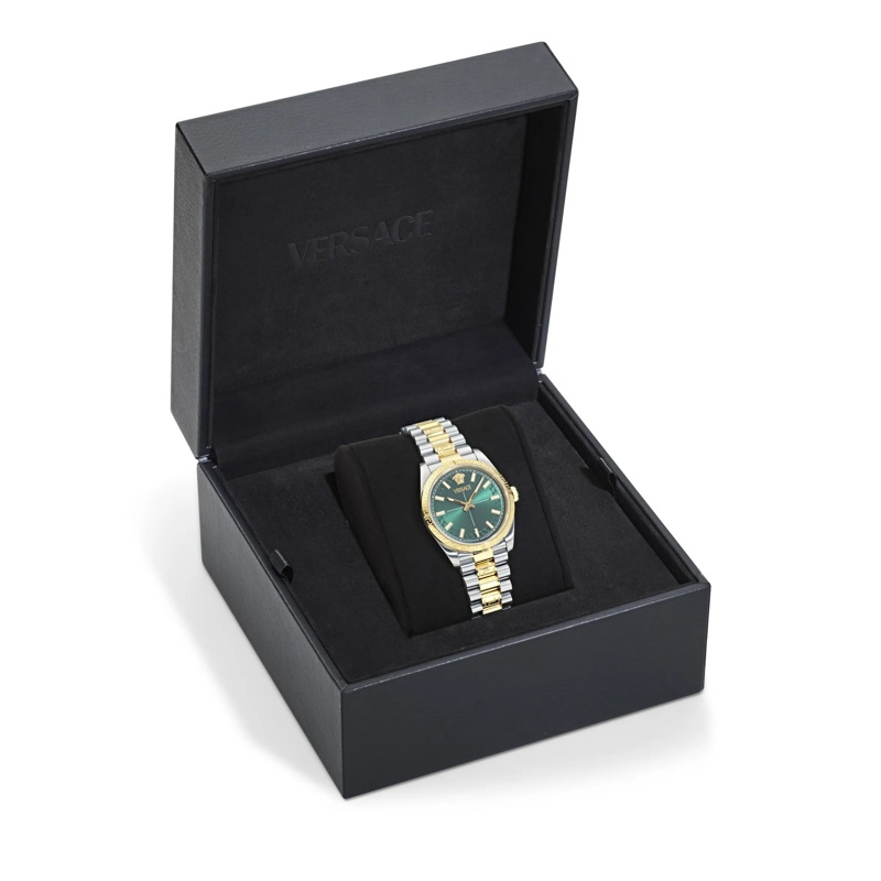 Versace Quarzuhr Quarz Analog Uhr Versace Millenium Lady silber(Image 2)