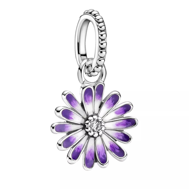 Pandora silver flower charm on sale