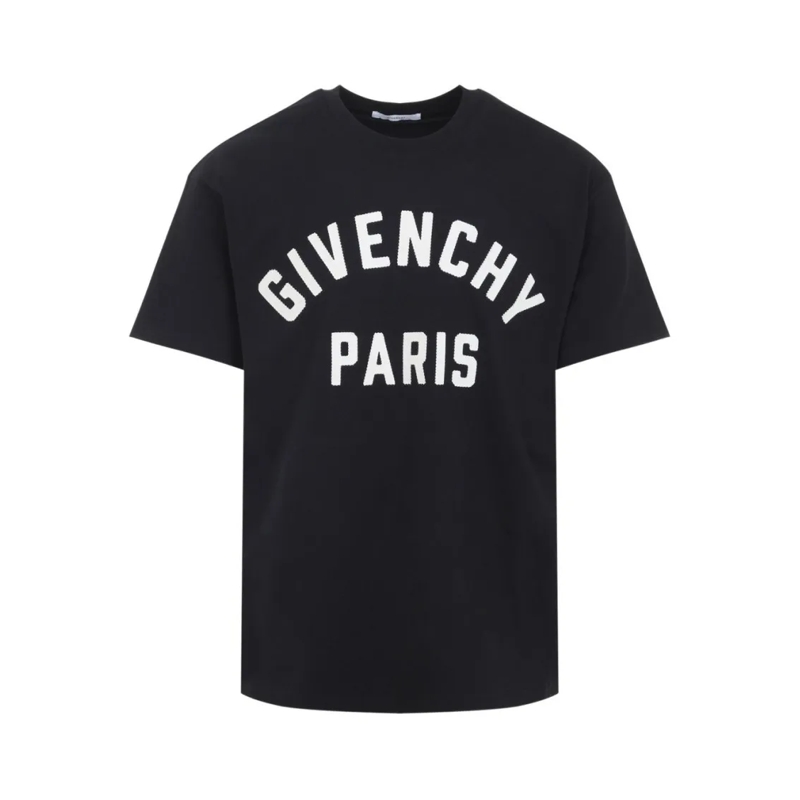 Givenchy T-shirt Classic Crew Neck Short-Sleeved T-Shirt Black