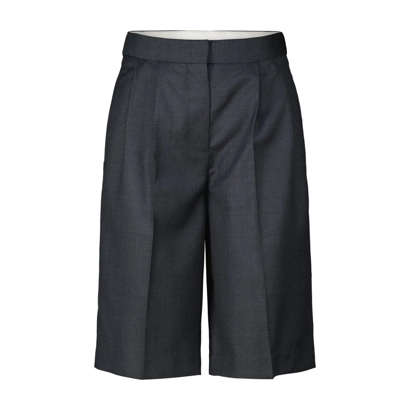 LouLou  Bermuda-Shorts Soan aus Schurwolle Anthrazit