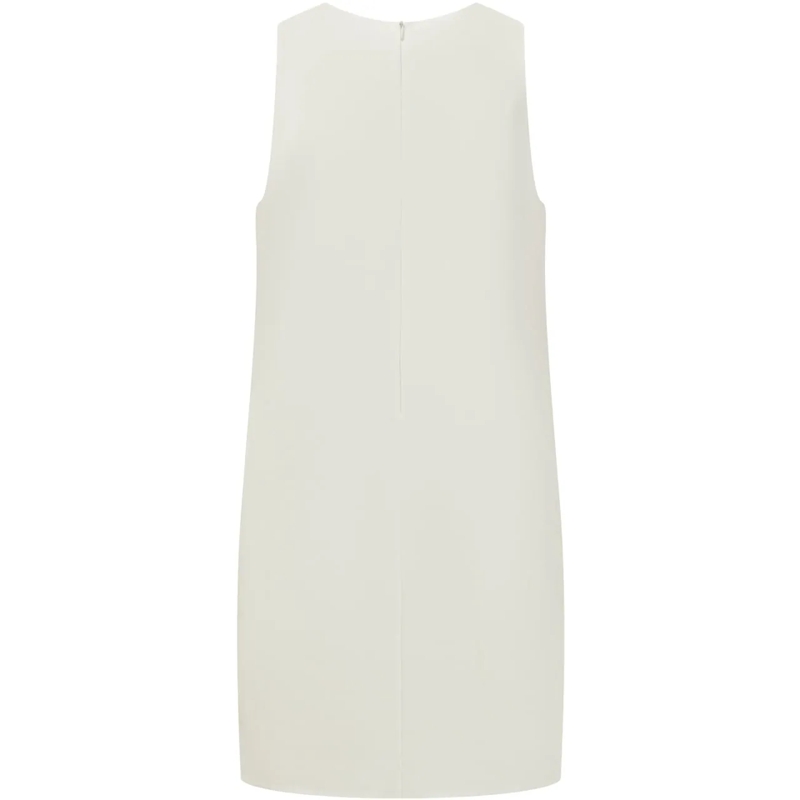 Stella McCartney Minikleid Abito Senza Maniche con Ricami Floreali weiß(Image 2)