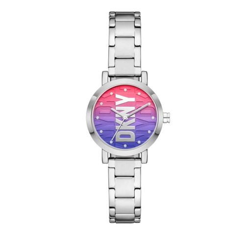 DKNY Automatikuhr DKNY Armbanduhr silber