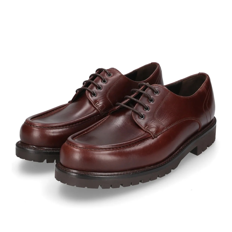 Henry Stevens Schuhe Schnürer Harry N- Robuster Norweger Schnürer aus dunkel-braun(Image 2)