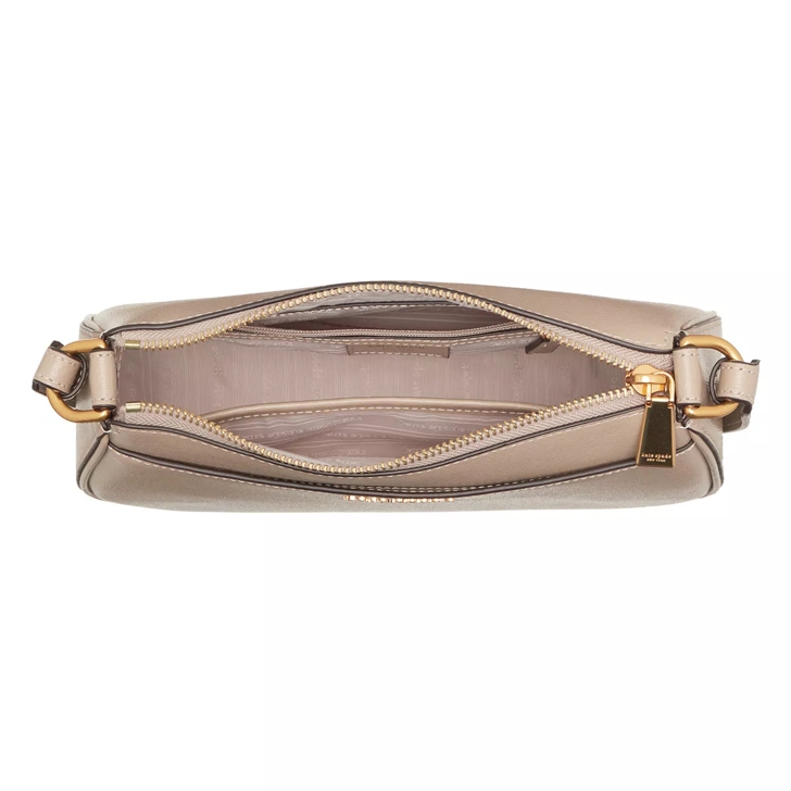 Kate Spade New York Bleecker Saffiano Leather Timeless Taupe, Crossbody Bag