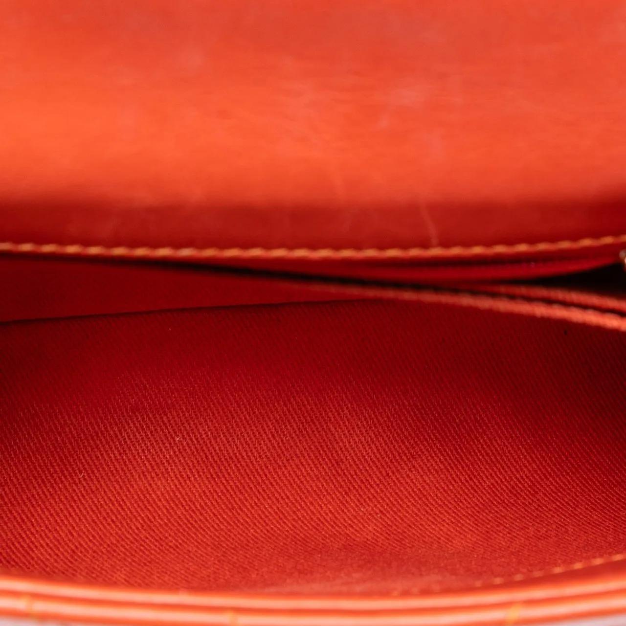 Thumbnail - Chanel Hobo Bags - Mini Chevron Lambskin Coco Top Handle Bag - Gr. unisize - in Orange - für Damen