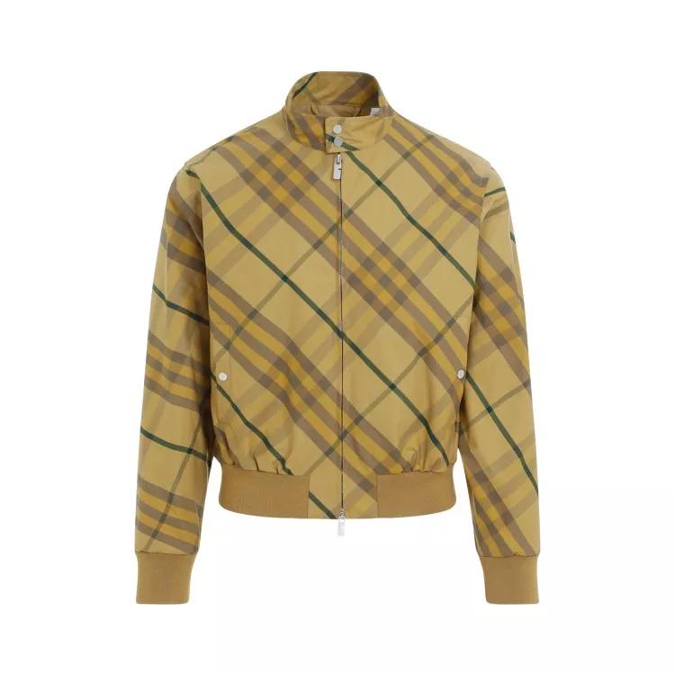 Burberry - Cotton Bomber Jacket - Größe 48 - yellow