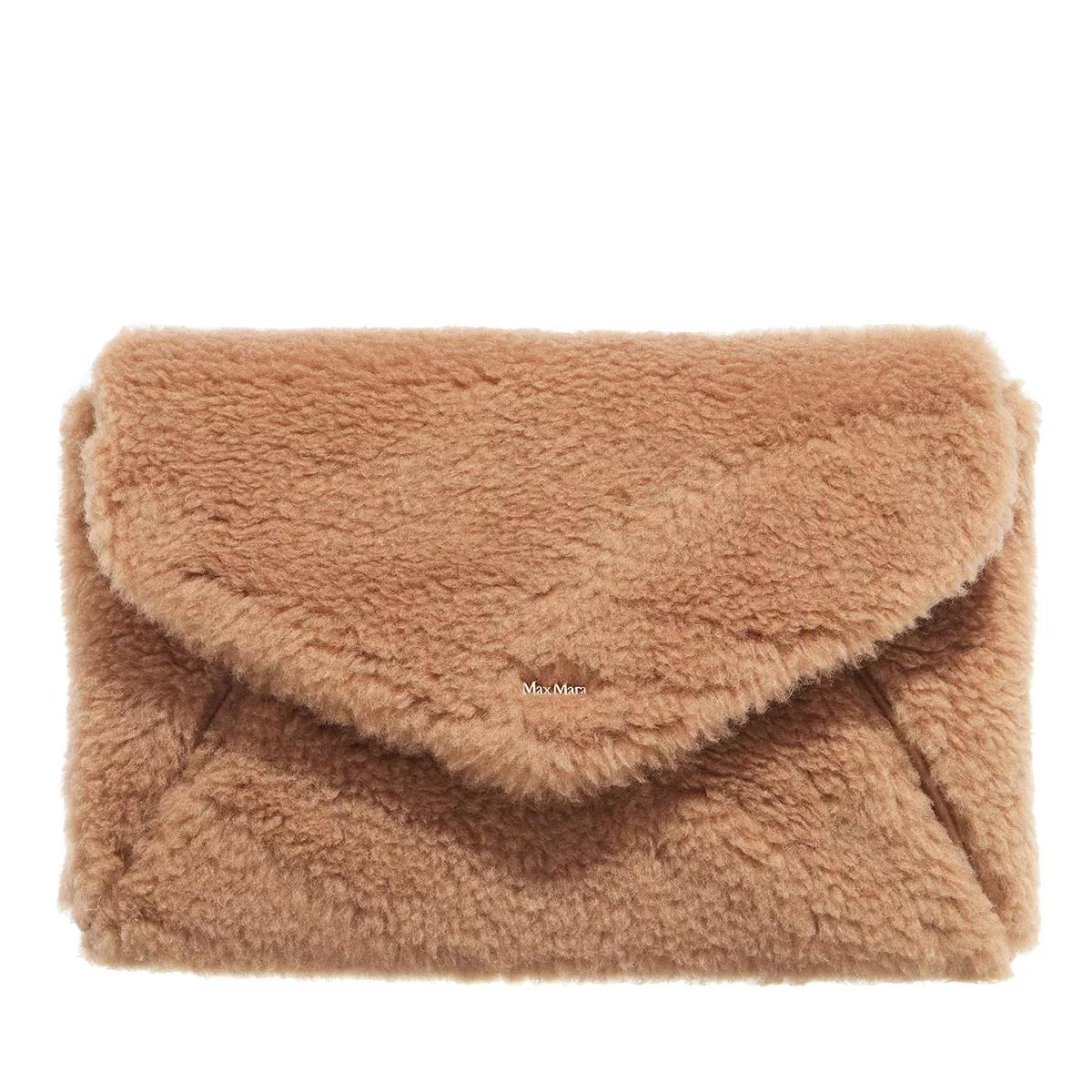 Max Mara Clutches - Teddyenvelope - Gr. unisize - in Braun - für Damen