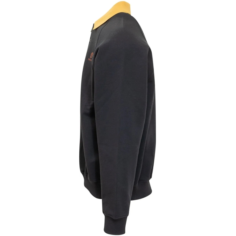 Versace  Felpa con Colletto e Bottoni schwarz(Image 3)