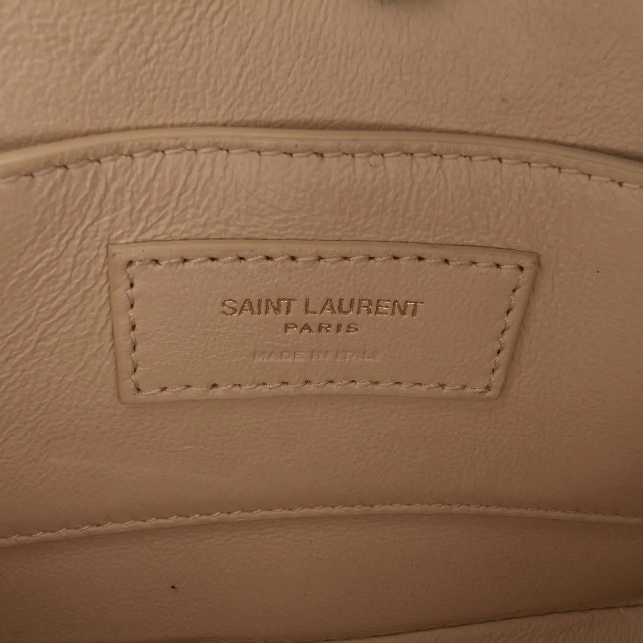 Thumbnail - Saint Laurent Hobo Bags - Small Quilted Suede Solferino Satchel In Box - Gr. unisize - in Braun - für Damen