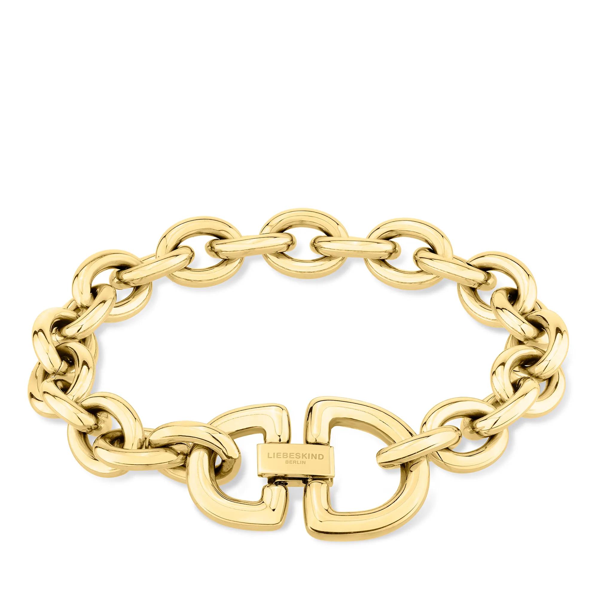 Thumbnail - Liebeskind Berlin Armbänder - Edelstahl Armband - Gr. ONESIZE - in Gold - für Damen