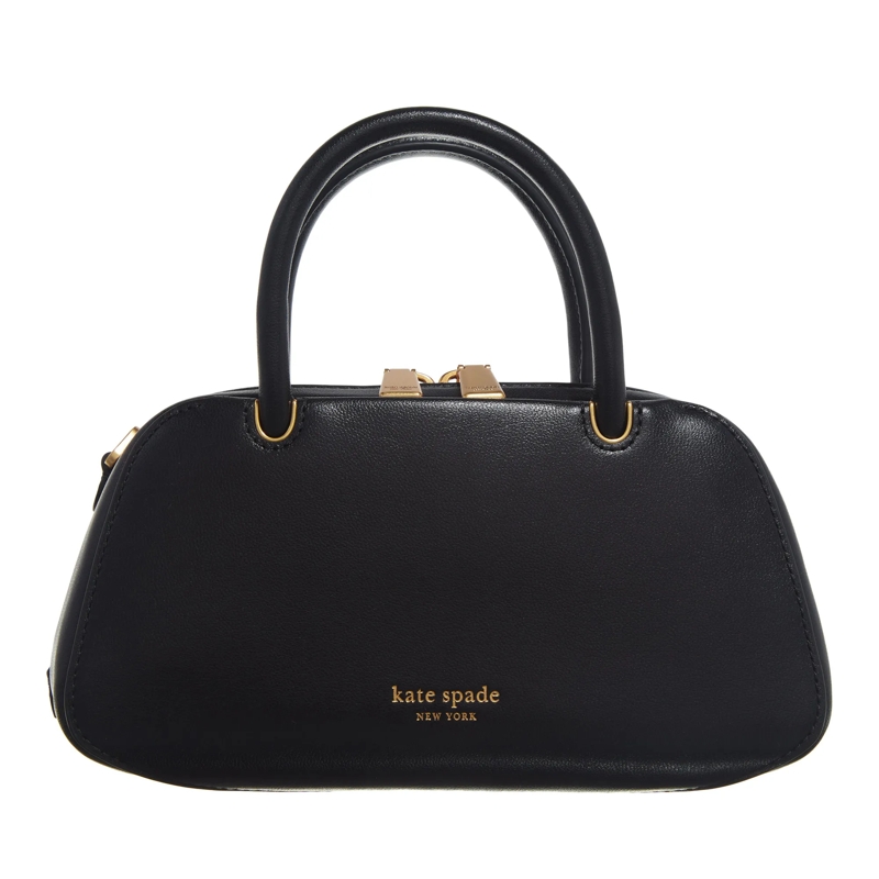 Kate Spade New York Crossbody Bag Grace Fine Grain Leather Mini East West Crossbody Black