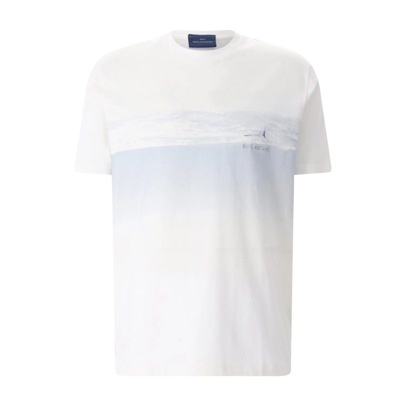 Paul & Shark T-shirt T-Shirt aus Baumwolle weiß