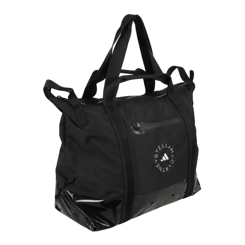 Adidas By Stella Mccartney Draagtas Versatile Tote Bag With Logo And Multiple Pockets Black(Image 2)