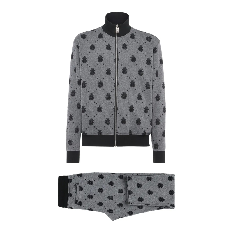 BILLIONAIRE Jogginghose Jogginganzug grau