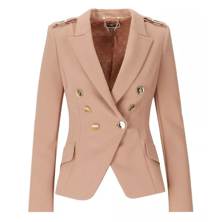 Nude hot sale balmain blazer